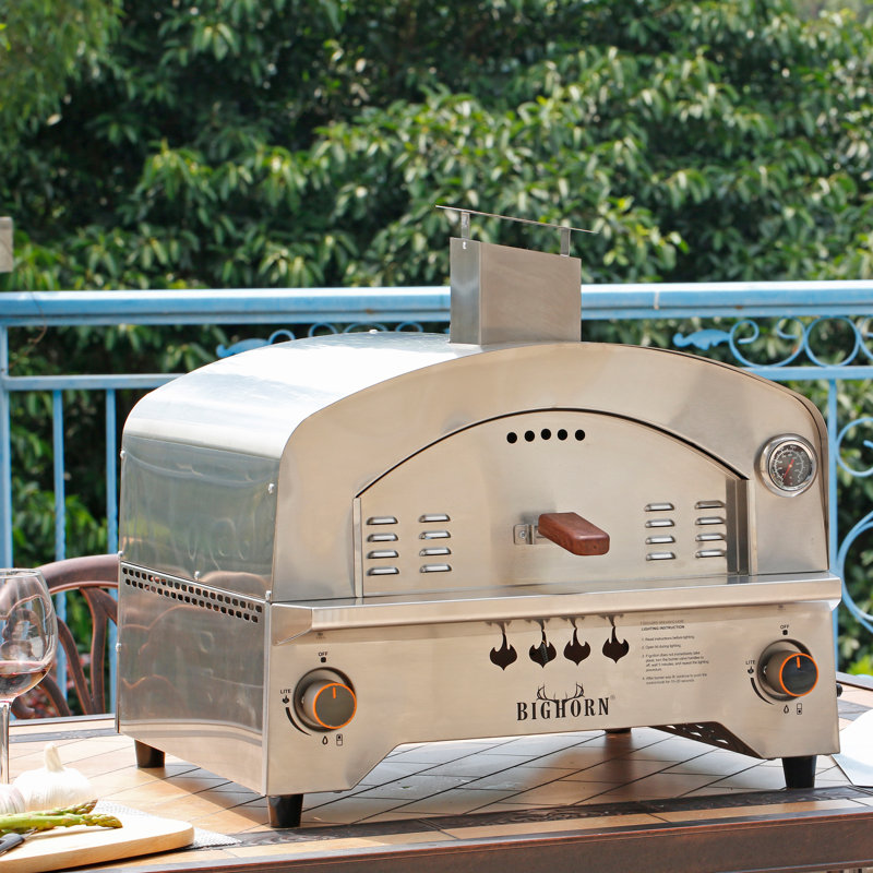 Big Horn Outdoors Big Horn Gas Pizza Oven & Reviews Wayfair Canada